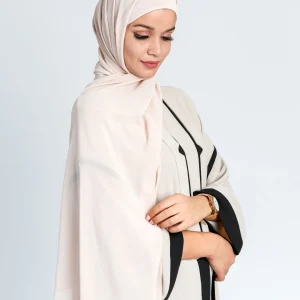 Foulard Avec Bonnet intégré Beige – Instant Hijab