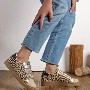 Baskets Léa | F0976 Leopard