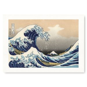 Affiche Hokusai Vague Kanagawa