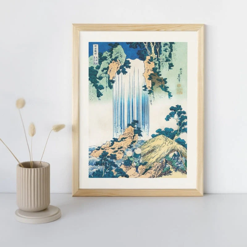 Affiche Japonaise Cascade de Yoro – Image 2