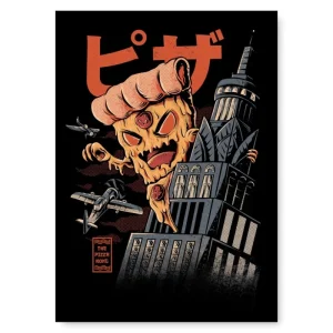 Affiche Japonaise Godpizza