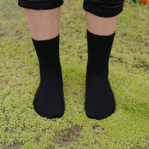 Rib Overankle Socks