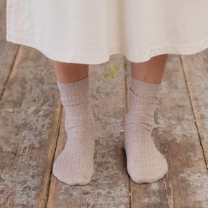 Rib Overankle Socks