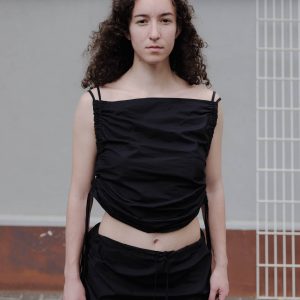 Pictorial Strap Top