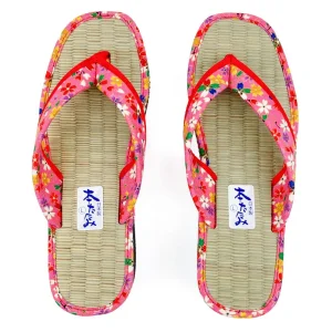 Zori Japonaises Sakura Rose